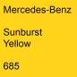 Preview: Mercedes-Benz, Sunburst Yellow, 685.